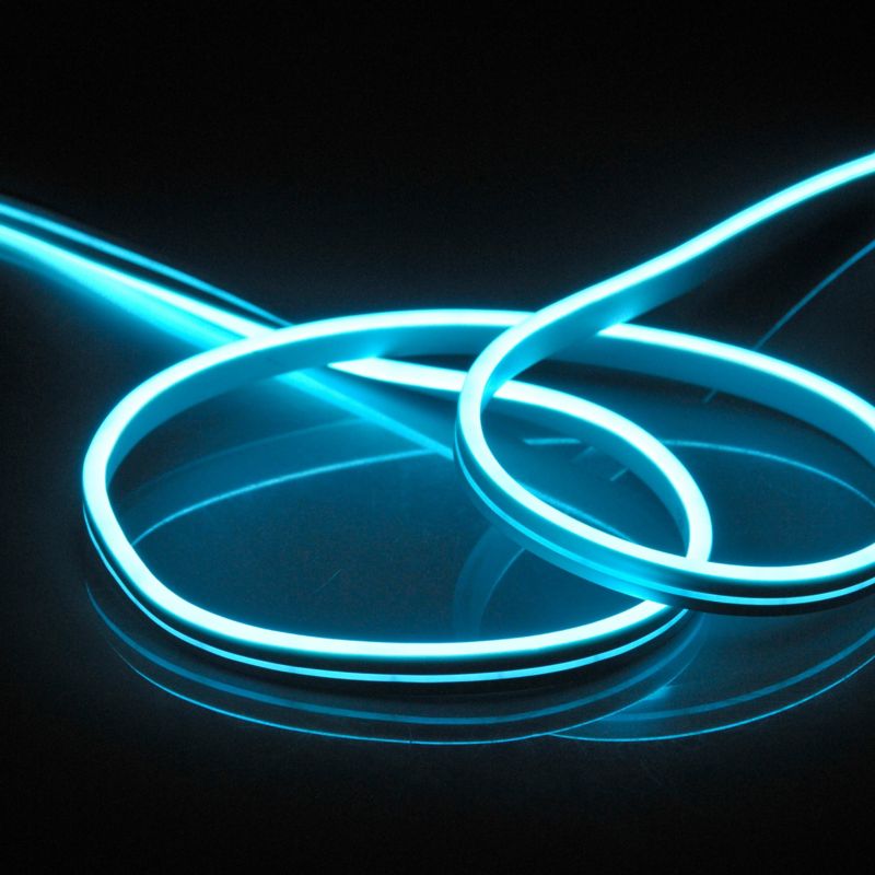 LED Neonbånd Polux 24 V IP65 5 m Blå