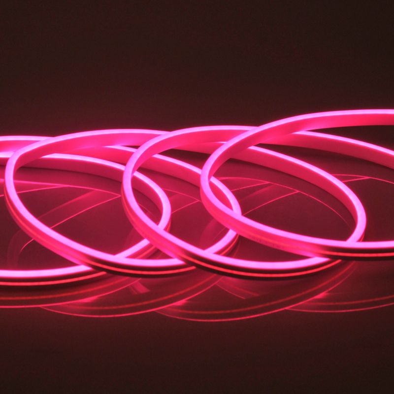 LED Neon Pasek Polux 24 V IP65 5 m Rosa
