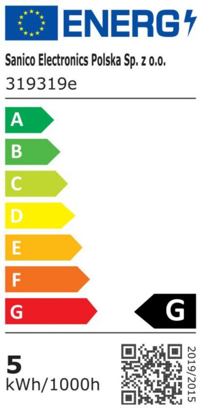Sanico LED-strimmel 12 V IP20 RGBW 5 m
