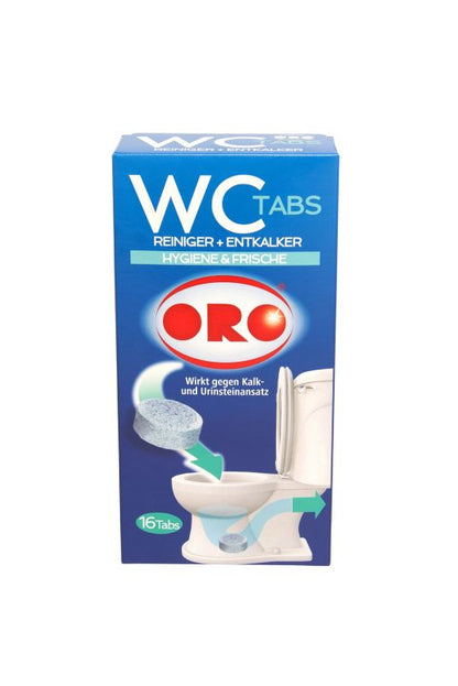 WC-rensetabletter 16 x 25 g