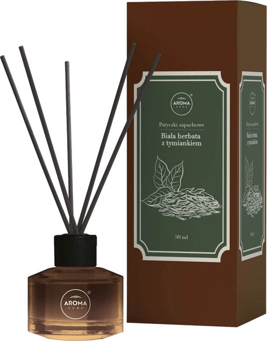 Aroma Home Herbarium duftpinde hvid te med timian 100 ml