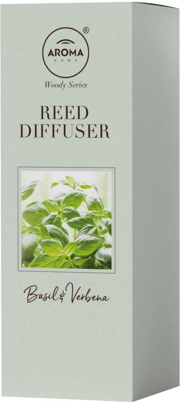 Aroma Home Woody Series Basil & Verbena Duftpinde 50 ml