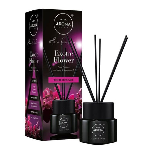 Aroma Home Black duftpinde med eksotisk blomst 100 ml