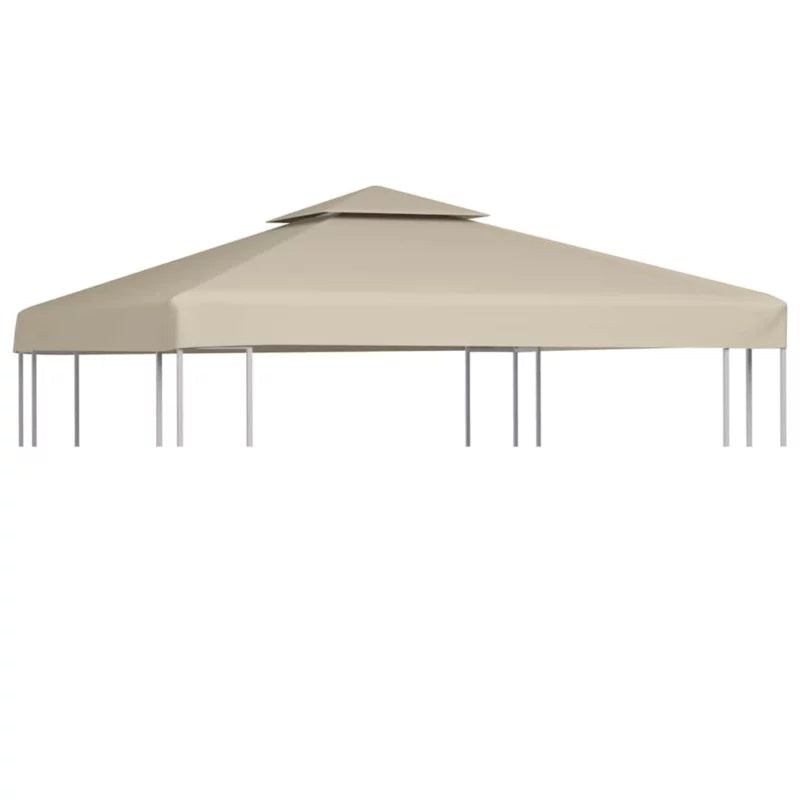 Pavillontag 3x3 m Vandtæt Beige