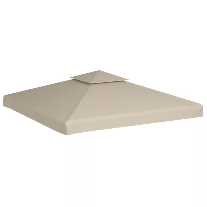 Pavillontag 3x3 m Vandtæt Beige