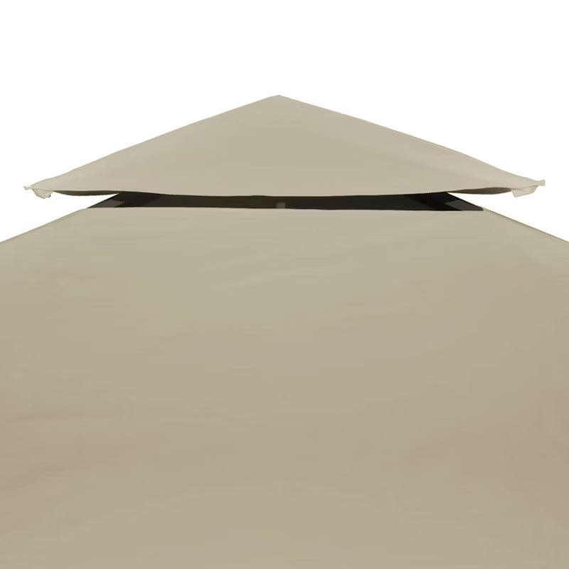 Pavillontag 3x3 m Vandtæt Beige