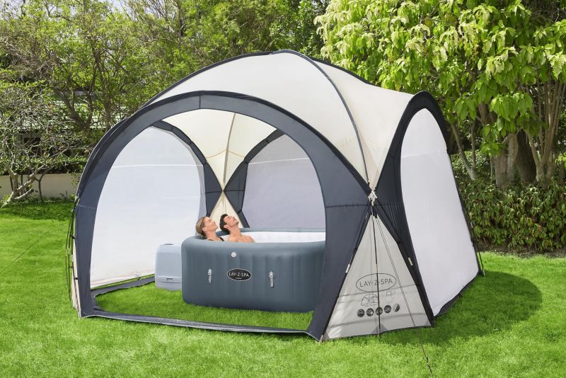 Bestway pavillon til jacuzzi 3,9 x 3,9 x 2,55 m