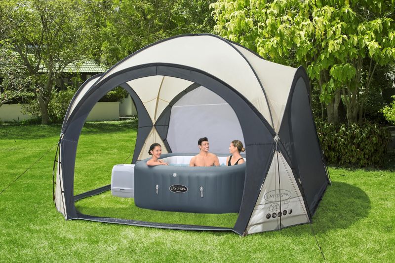 Bestway pavillon til jacuzzi 3,9 x 3,9 x 2,55 m