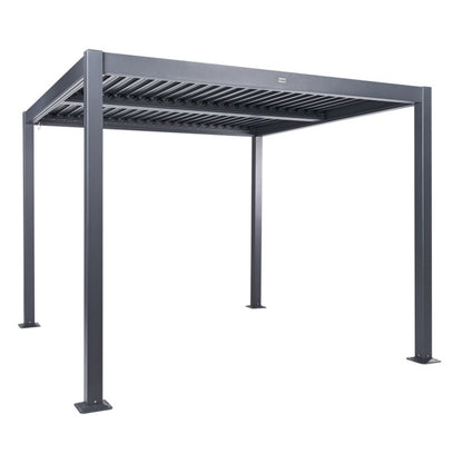 Metalpergola Fornoli 296x296 cm Sort