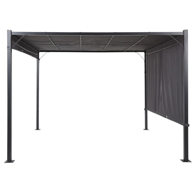 Pawilion Have LED Parga Metal 310x310 cm Mørkegrå