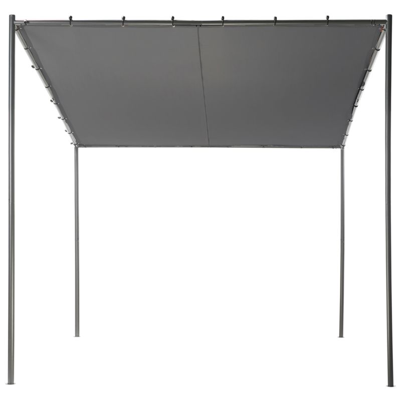 Pavillon Vimino Metal 282x294 cm Mørkegrå