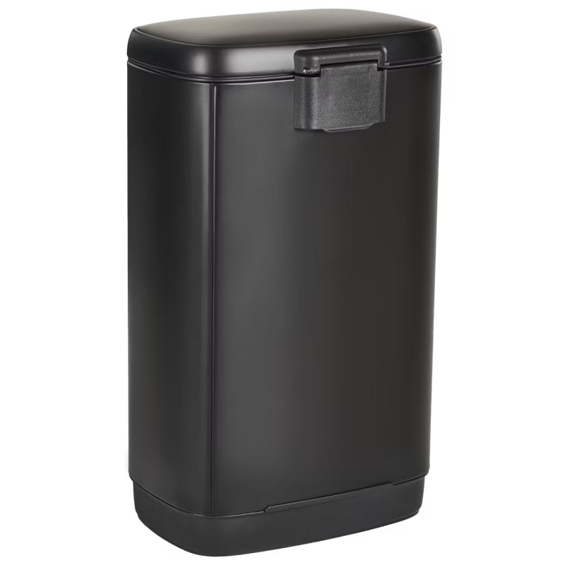 Pedalspand 30 Liter Sort Metal