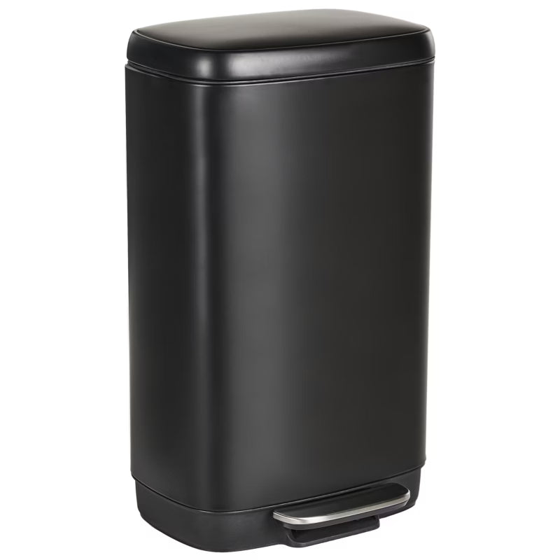 Pedalspand 30 Liter Sort Metal