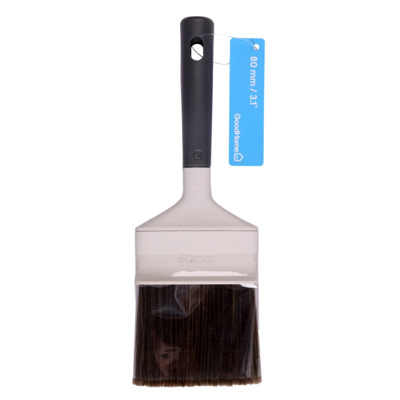 GoodHome flad pensel til træ 80 mm