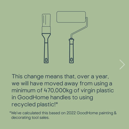 GoodHome kort pensel til maling 50 mm