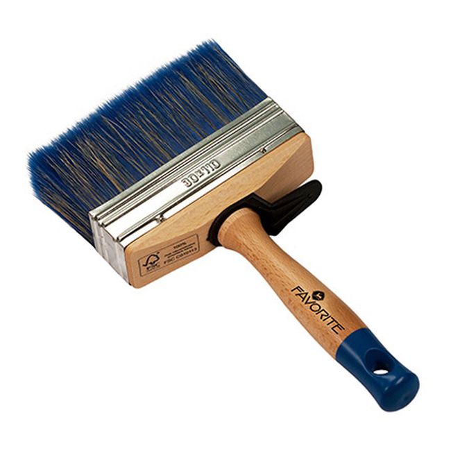 Favorite flad pensel til vandbaserede malinger 110 mm