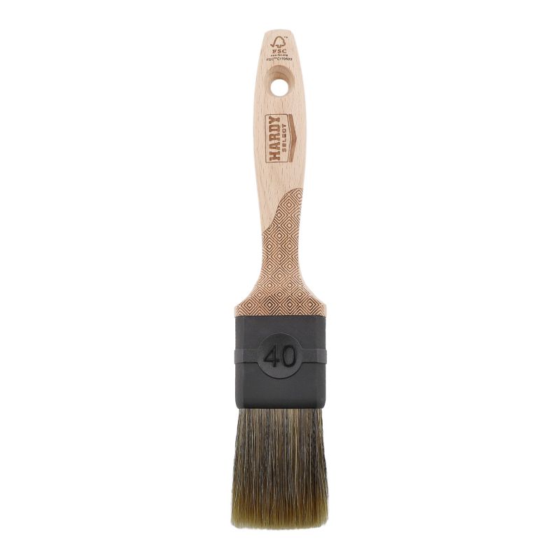 Hardy Select flad pensel 40 x 18 mm