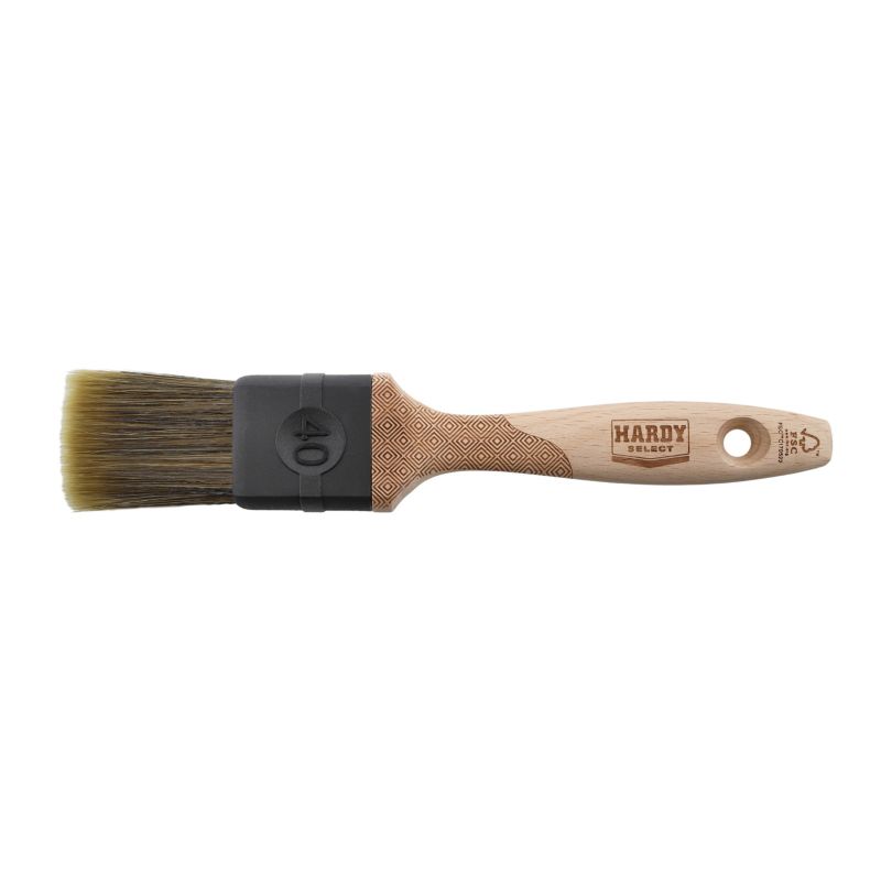 Hardy Select flad pensel 40 x 18 mm