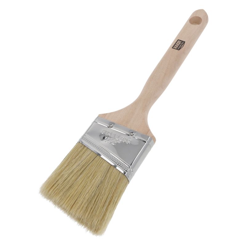 Skråskåret pensel Hardy 60 Natur 60 x 18 mm