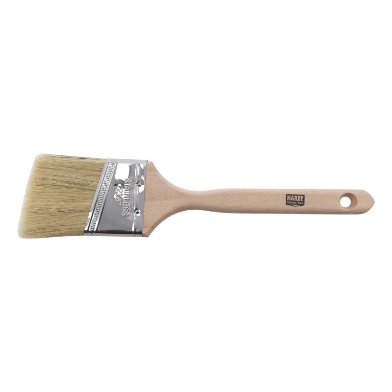 Skråskåret pensel Hardy 60 Natur 60 x 18 mm