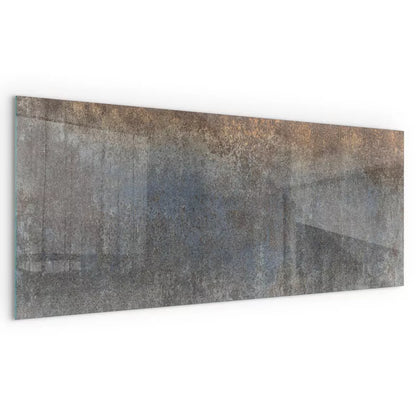 Pejsedækplade Rektangulær 125x50 cm Hærdet Glas
