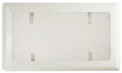 Pejsrist 16x30 cm Hvid Metal