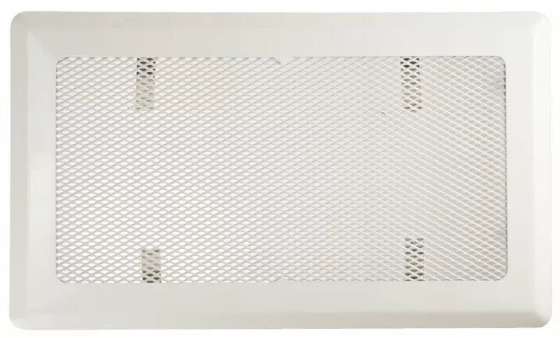 Pejsrist 16x30 cm Hvid Metal