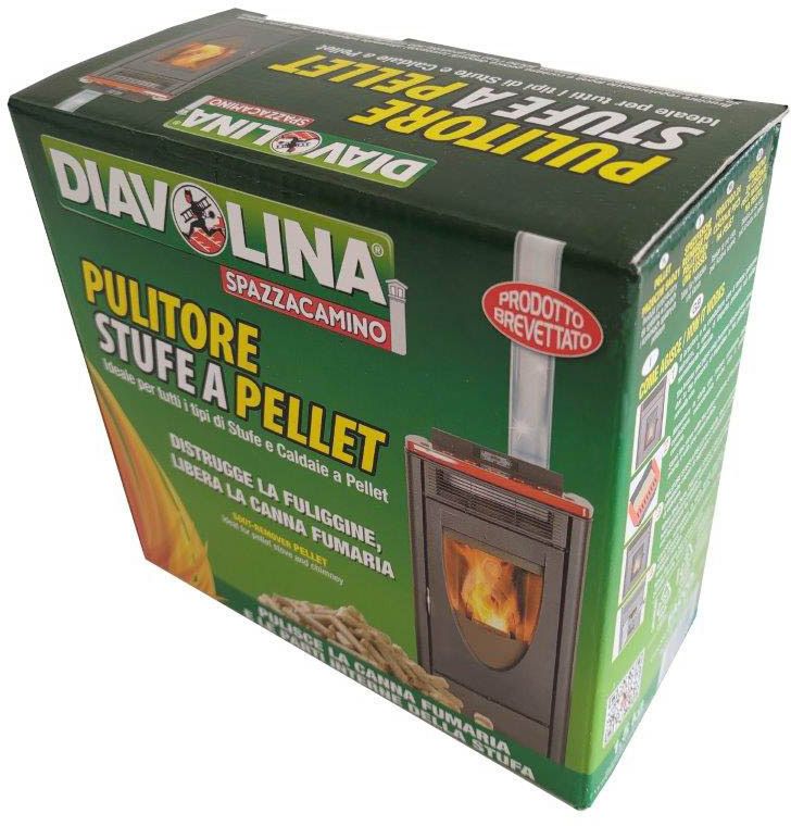 Diavolina rengøringspellets til pejse