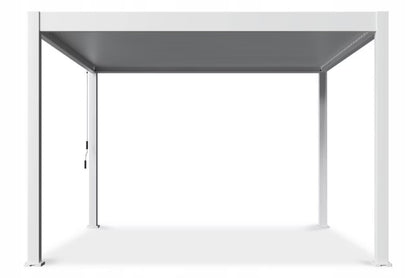 Pergola 3,6x4 m Hvid Aluminium