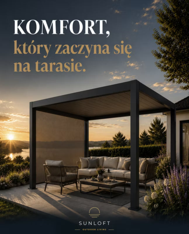 Pergola 3x4 m Antracit Aluminium