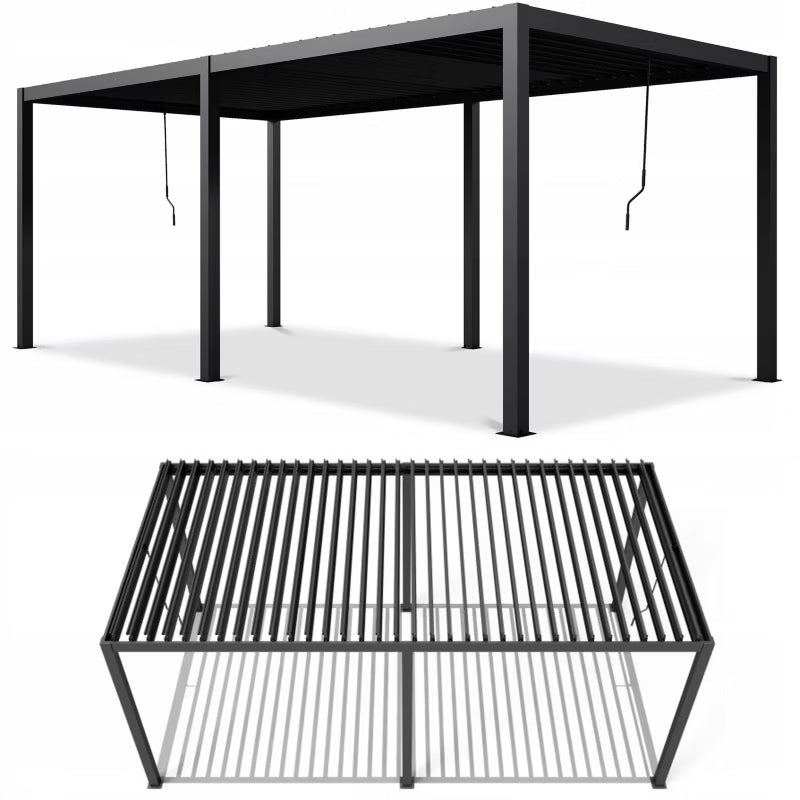Pergola 3x5,8 m Antracit