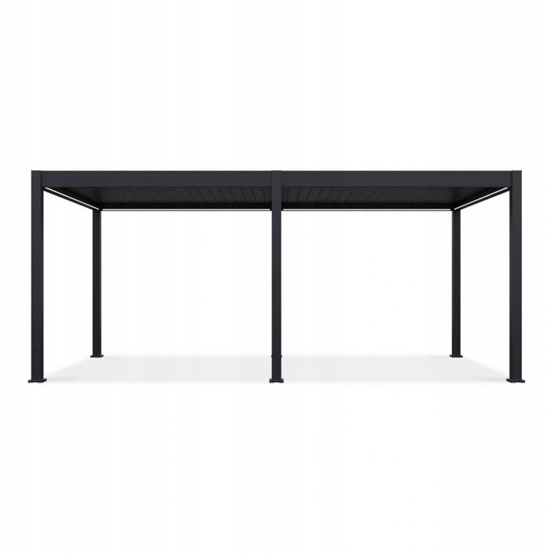 Aluminiumspær Elegance 3x6 m Automatisk LED