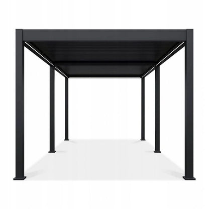 Aluminiumspær Elegance 3x6 m Automatisk LED
