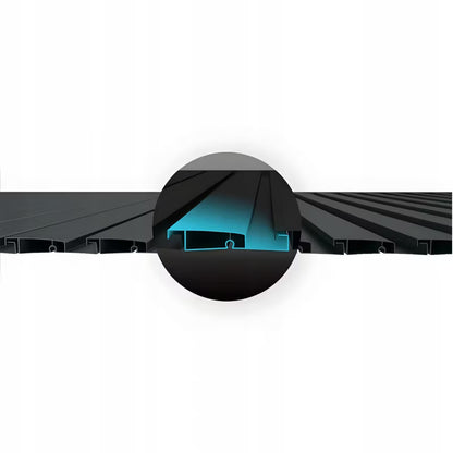 Pergola DELUXE 3,6x5,3 m Hvid Aluminium