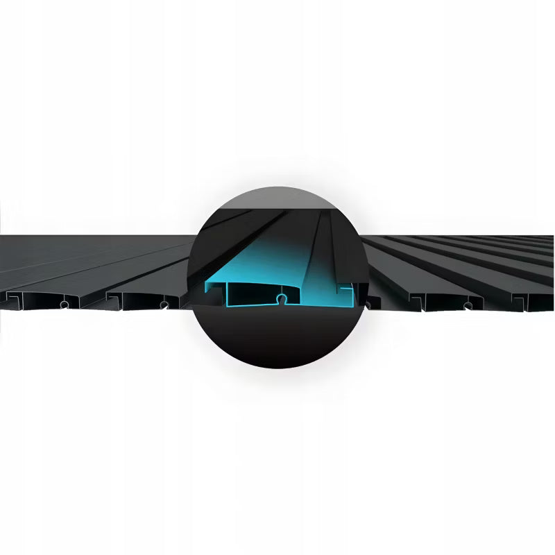 Pergola DELUXE 3,6x5,3 m Hvid Aluminium