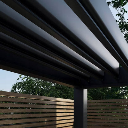Pergola Deluxe 3,6x6 m Antracit Aluminium