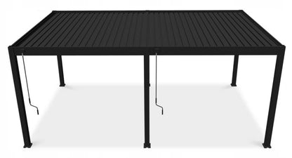 Pergola Deluxe 3,6x6 m Antracit Aluminium