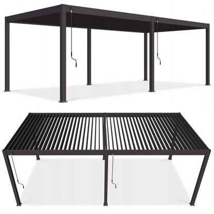 Pergola Deluxe 3,6x7,2 m Antracit
