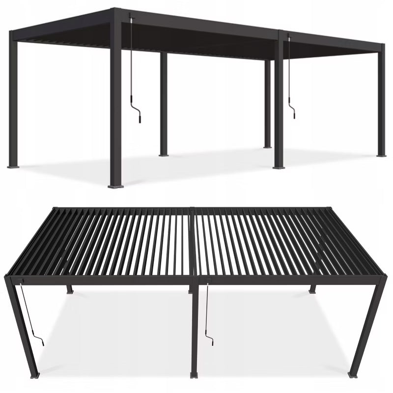 Pergola Deluxe 3,6x7,2 m Antracit