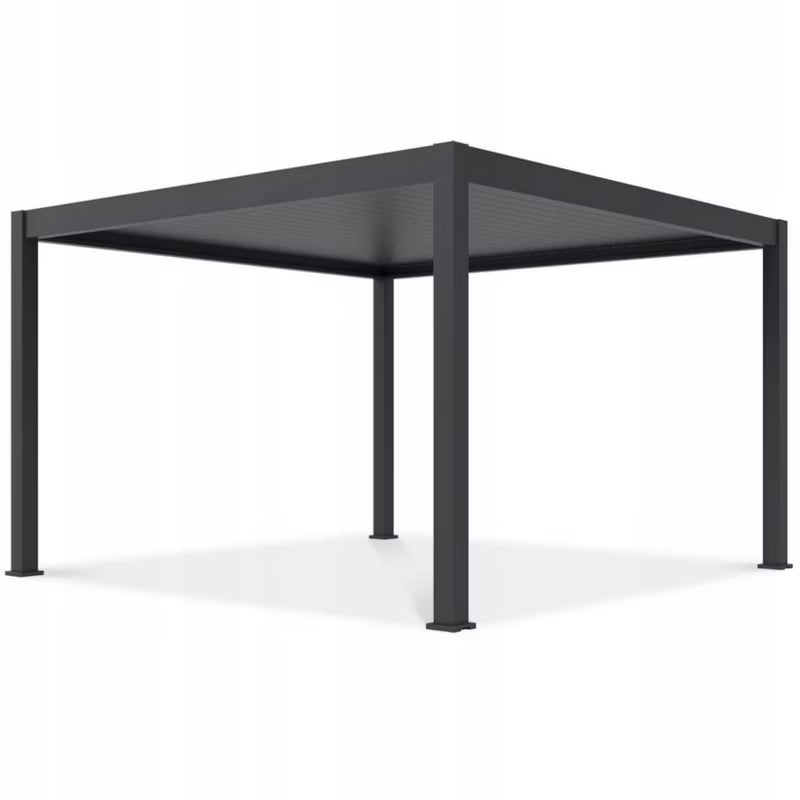 Pergola DELUXE PRO 4x4 m Aluminium med LED