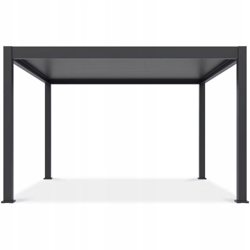 Pergola DELUXE PRO 4x4 m Aluminium med LED