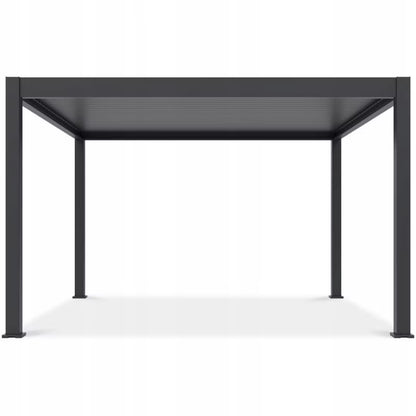 Pergola DELUXE PRO 4x4 m Aluminium med LED