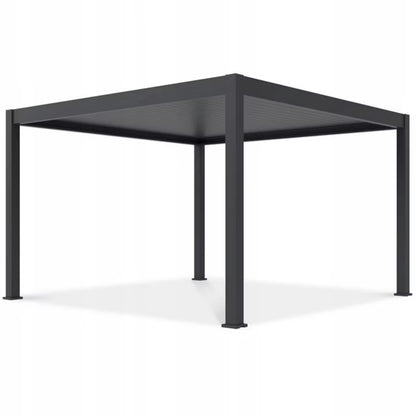 Pergola DELUXE PRO 4x4 m Aluminium med LED