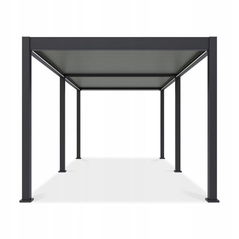 Pergola DELUXE PRO AUTOMATIC 3x4 m med LED Lys