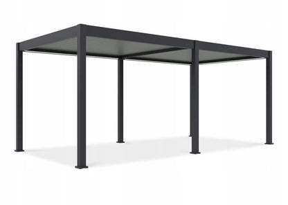Pergola DELUXE PRO AUTOMATIC 3x4 m med LED Lys