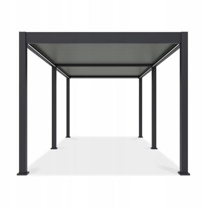 Pergola DELUXE PRO AUTOMATIC 3x4 m med LED Lys