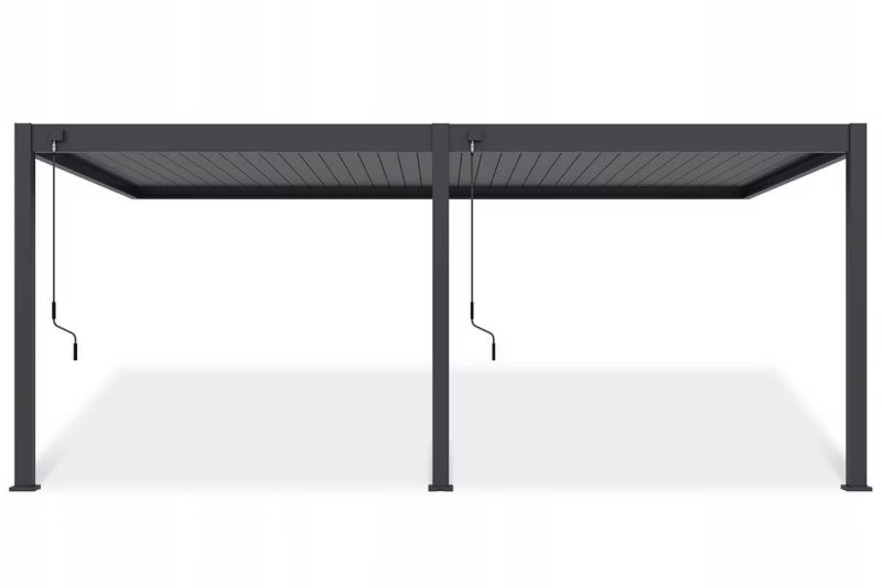 Pergola Deluxe Wall 3,6x6 m Antracit