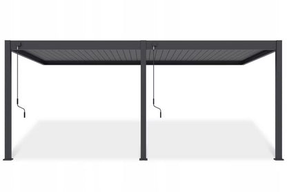 Pergola Deluxe Wall 3,6x6 m Antracit