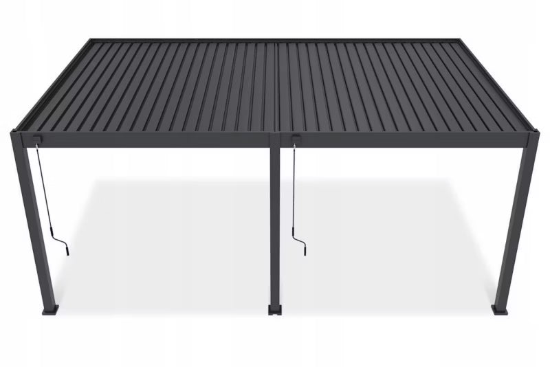 Pergola Deluxe Wall 3,6x6 m Antracit