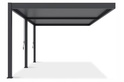 Pergola Deluxe Wall 3,6x6 m Antracit